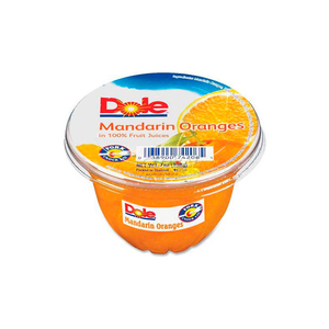 DOLE FRUIT CUPS, MANDARIN ORANGE, 7 OZ, 12/CARTON by Marjack