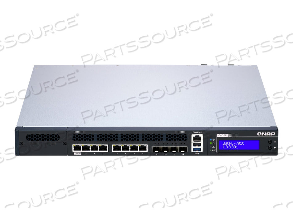 QUCPE-7010-D2166NT-64G, VIRTUALIZATION APPLIANCE, 10 GIGE, 1U, CLOUD-MANAGED, RACK-MOUNTABLE by QNAP Security QUCPE-7010-D2166NT-64G, VIRTUALIZATION APPLIANCE, 10 GIGE, 1U, CLOUD-MANAGED, RACK-MOUNTABLE by QNAP Security