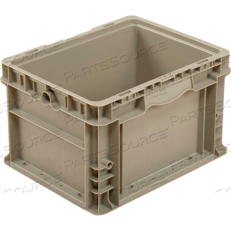 STRAIGHT WALL CONTAINER SOLID - STACKABLE - 12 X 15 X 9 by Monoflo International STRAIGHT WALL CONTAINER SOLID - STACKABLE - 12 X 15 X 9 by Monoflo International