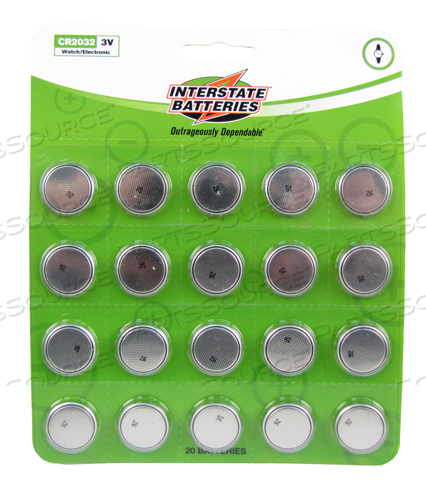 3V 220MAH LITHIUM COIN/BUTTON BATTERY 