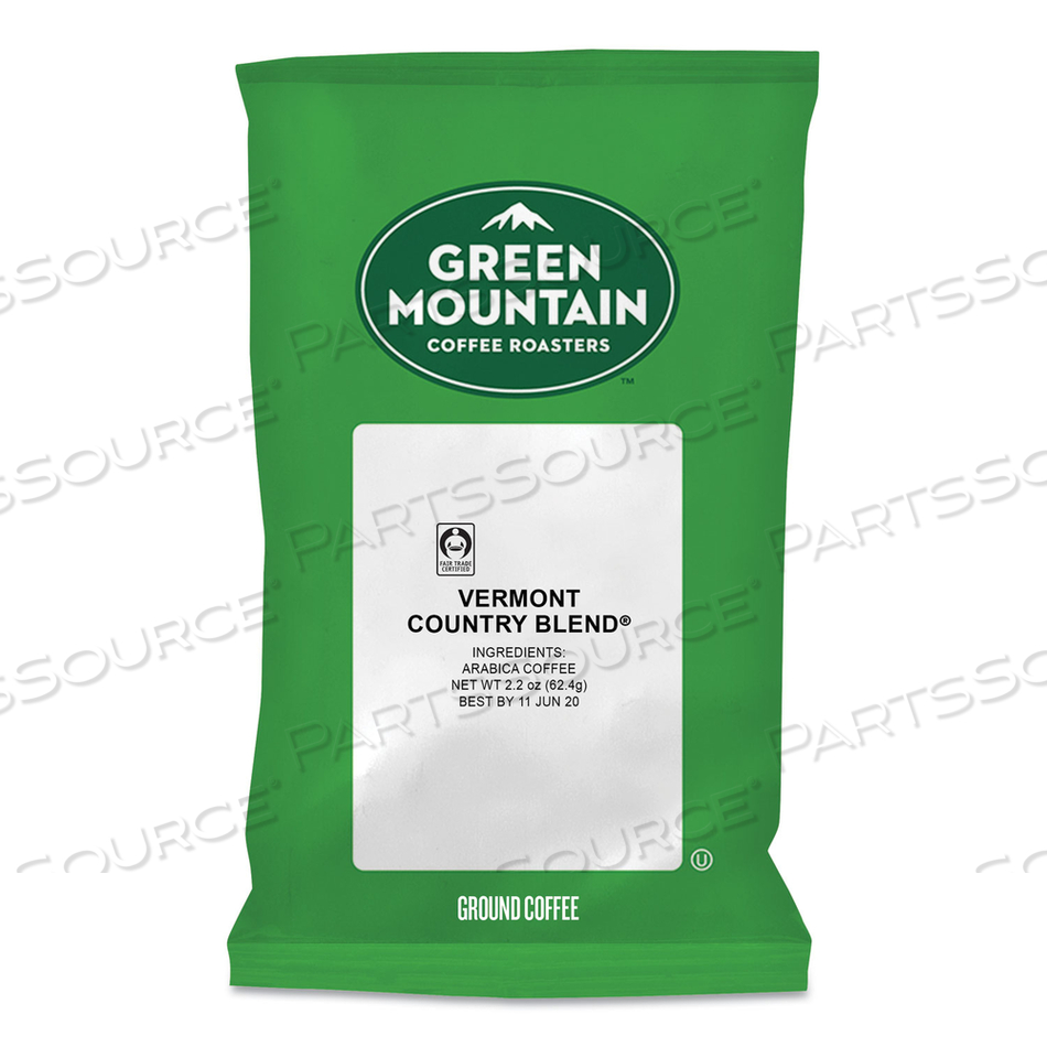 VERMONT COUNTRY BLEND COFFEE FRACTION PACKS, 2.2OZ by Green Mountain Coffee