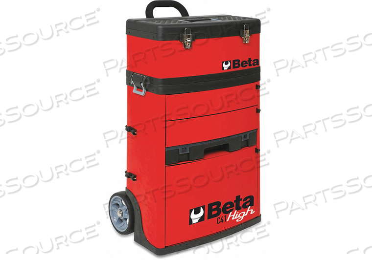 PORTABLE TOOL BOX RED OVERALL 4 H by Beta