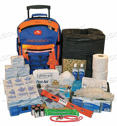 GROUP EMERGENCY SURVIVAL KIT NYLON by LifeSecure GROUP EMERGENCY SURVIVAL KIT NYLON by LifeSecure