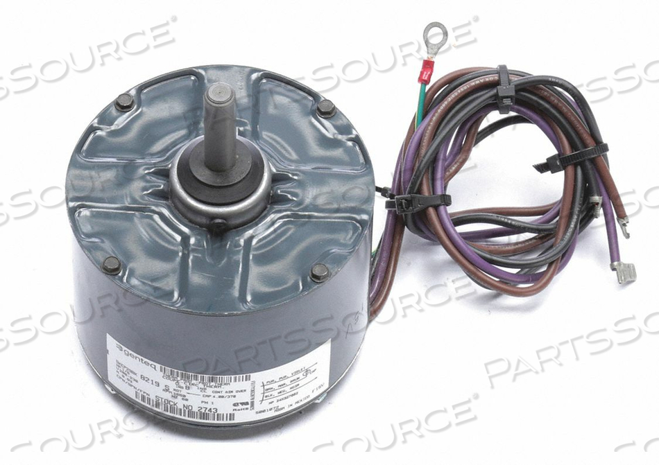 GENTEQ OEM REPLACEMENT MOTOR, 1/8 HP, 1650 RPM, 200-230V, TEAO 