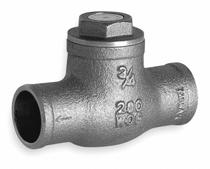 SWING CHECK VALVE BRASS 3/4 FNPT by Hammond Valve