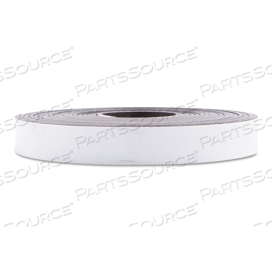 ADHESIVE-BACKED MAGNETIC TAPE, 0.5" X 10 FT, BLACK by Baumgartens ADHESIVE-BACKED MAGNETIC TAPE, 0.5" X 10 FT, BLACK by Baumgartens