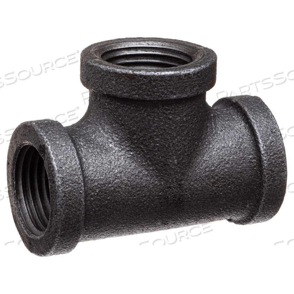 BLACK-COATED MALLEABLE IRON PIPE FITTINGS, MALLEABLE IRON, FEMALE BSPT X FEMALE BSPT X FEMALE BSPT by Approved Vendor BLACK-COATED MALLEABLE IRON PIPE FITTINGS, MALLEABLE IRON, FEMALE BSPT X FEMALE BSPT X FEMALE BSPT by Approved Vendor