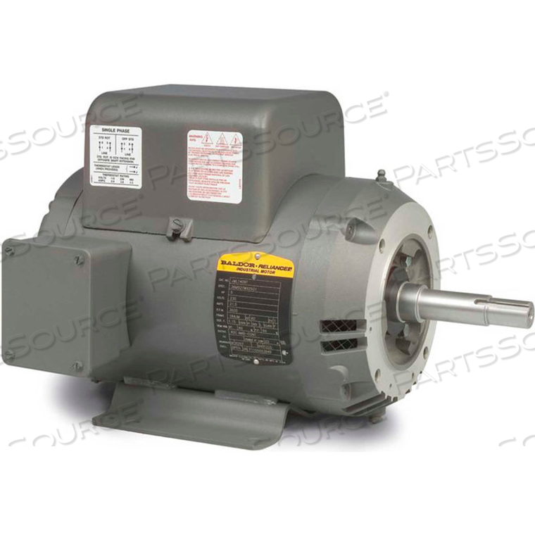 MOTOR, 10HP, 3450RPM, 1PH, 60HZ, 215JM, 3740L, OPEN, F by BALDOR MOTOR, 10HP, 3450RPM, 1PH, 60HZ, 215JM, 3740L, OPEN, F by BALDOR