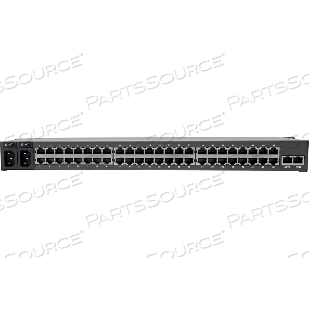SERIAL CONSOLE SERVER 48-PORT 2 USB PORTS DUAL GBE 4 GB FLASH 1U by Tripp Lite SERIAL CONSOLE SERVER 48-PORT 2 USB PORTS DUAL GBE 4 GB FLASH 1U by Tripp Lite