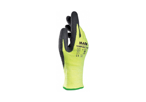 HEAT RESISTANT GLOVES NITRILE YLW 7 PR by MAPA Professional