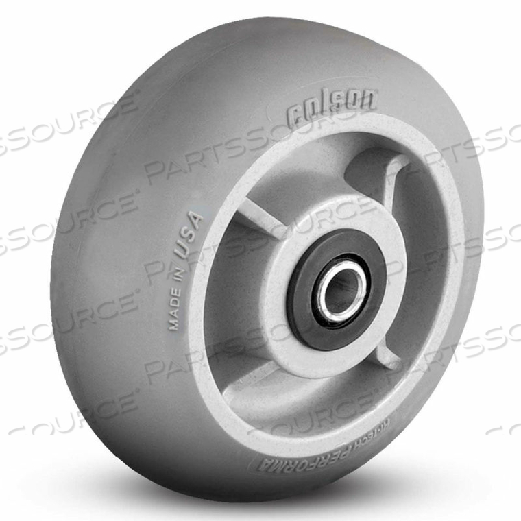 2 SERIES WHEEL - 8 X 2 PERFORMA RUBBER 1/2 STRAIGHT ROLLER BEARING by Colson