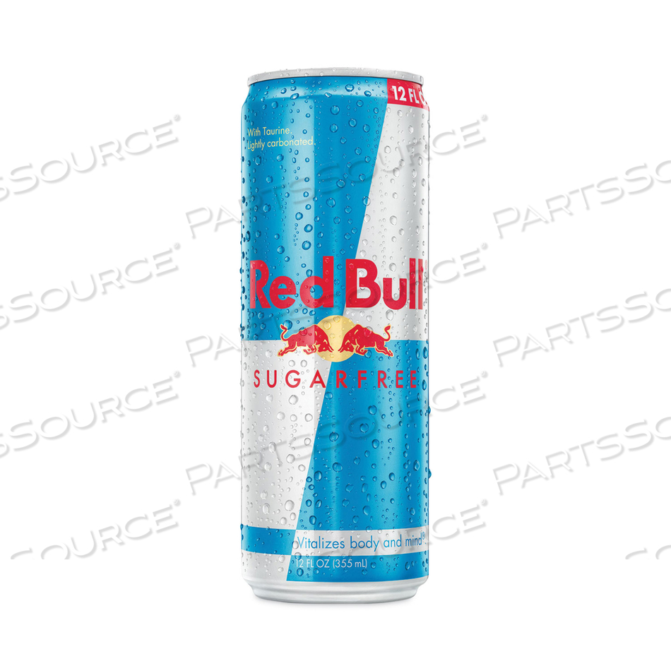 SUGAR-FREE ENERGY DRINK, 12 OZ CAN by Red Bull