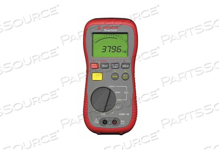 BATTERY OPERATED MEGOHMMETER 1000VDC by Amprobe BATTERY OPERATED MEGOHMMETER 1000VDC by Amprobe