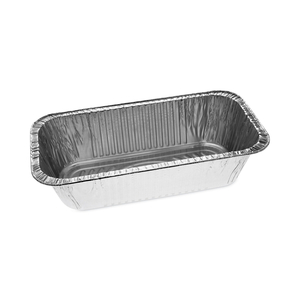 ALUMINUM STEAM TABLE PAN, ONE-THIRD SIZE DEEP LOAF PAN, 3" DEEP, 5.9 X 8.04, 200/CARTON by Pactiv