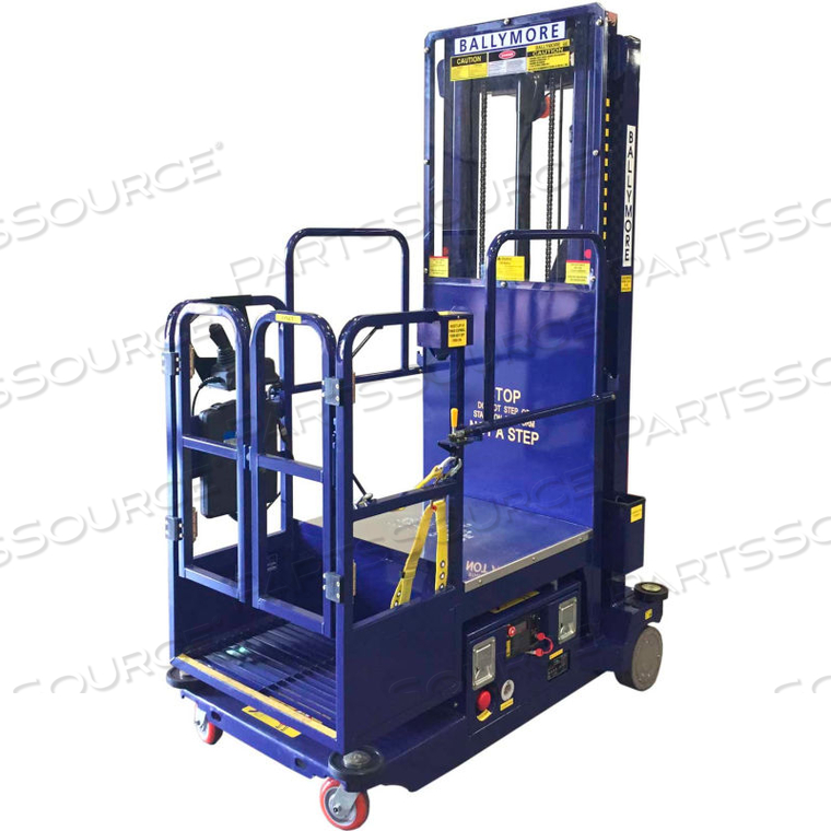 DRIVABLE POWER STOCKER LIFT, 18' BLUE - PS-12D by Ballymore DRIVABLE POWER STOCKER LIFT, 18' BLUE - PS-12D by Ballymore
