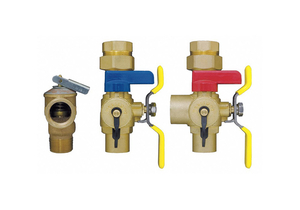 TANKLESS WATER HEATER VALVE 3/4 IN BRASS by Webstone