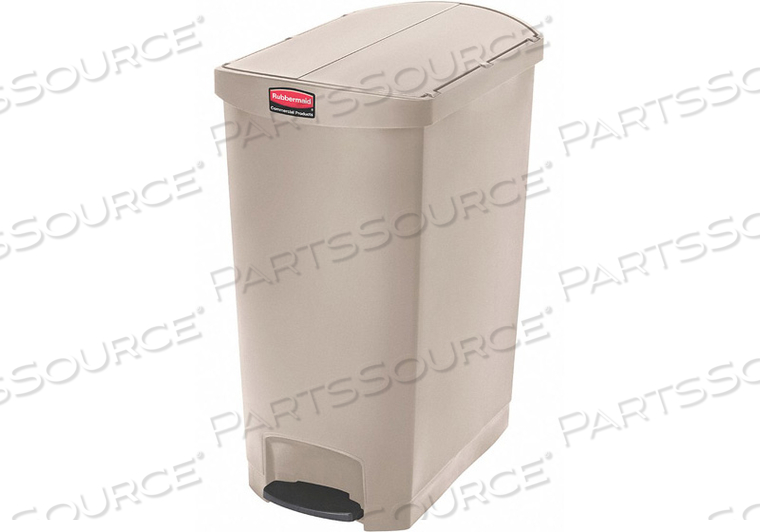 TRASH CAN RECTANGULAR 24 GAL. BEIGE by Rubbermaid Medical Division TRASH CAN RECTANGULAR 24 GAL. BEIGE by Rubbermaid Medical Division