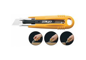 SAFETY KNIFE 5-3/4 IN. BLACK/YELLOW by Olfa