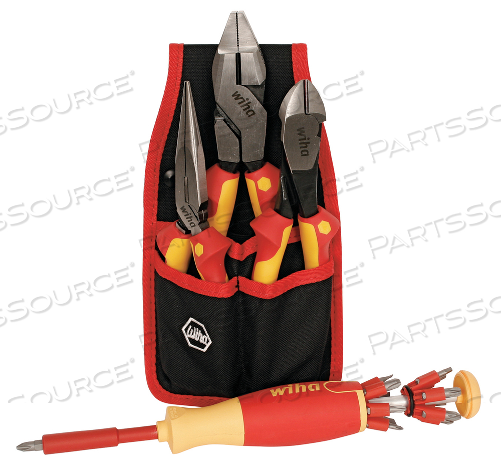 INSULATED TOOL SET 16 PIECES 1000VAC MAX by Wiha Tools