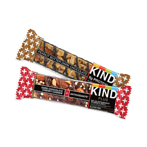 VARIETY PACK, DARK CHOCOLATE CHERRY CASHEW/PEANUT BUTTER DARK CHOCOLATE, 1.4 OZ, 18 BARS/BOX by Kind