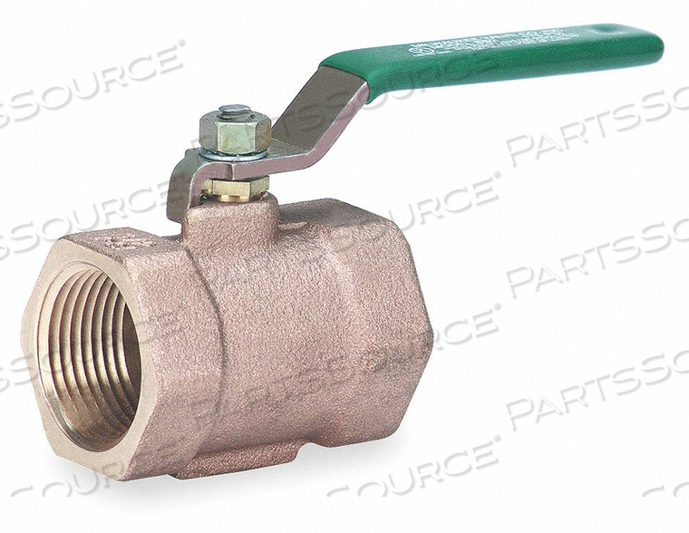DISC VALVE 1 PC 3/8 IN BRONZE FNPT by Milwaukee Valve