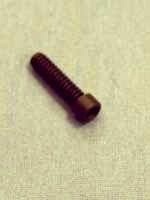 SCREW, #10-24, BLACK OXIDE STEEL, 0.75 IN LG, HEX SOCKET HEAD by GE Healthcare