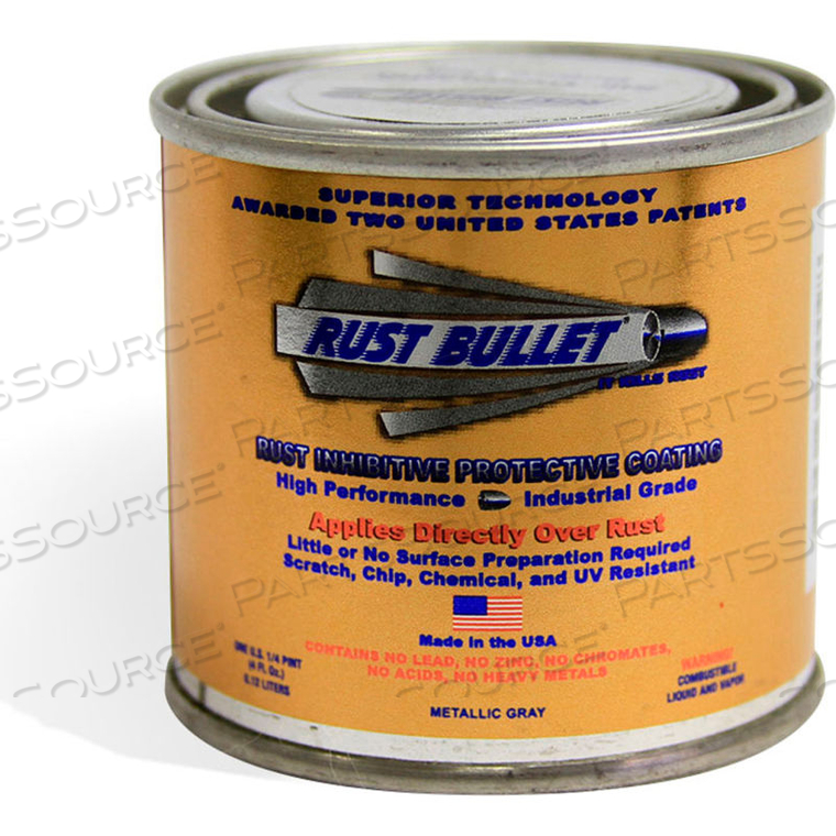 INDUSTRIAL FORMULA RUST INHIBITIVE COATING 1/4 PINT CAN by Rust Bullet LLC