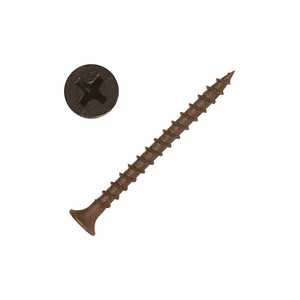 #8 X 2" PHILLIPS BUGLE HEAD DRYWALL SCREW - STEEL - FULL THREAD - COARSE - PKG OF 5 LBS by Screw Products, Inc.