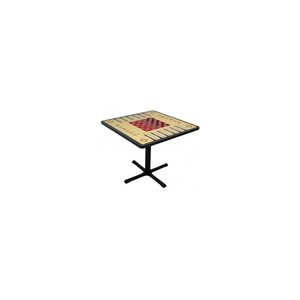 PLASTICS GAME TABLE WITH PEDESTAL BASE - 36"W X 36"L by Allied