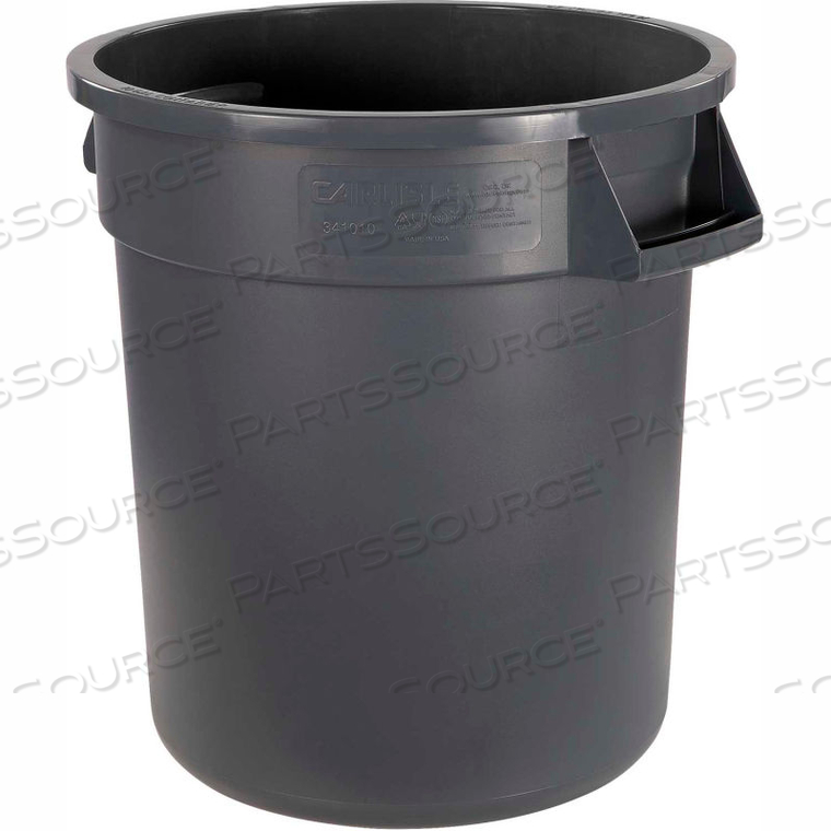 BRONCO WASTE CONTAINER 55 GALLON, GRAY BRONCO WASTE CONTAINER 55 GALLON, GRAY