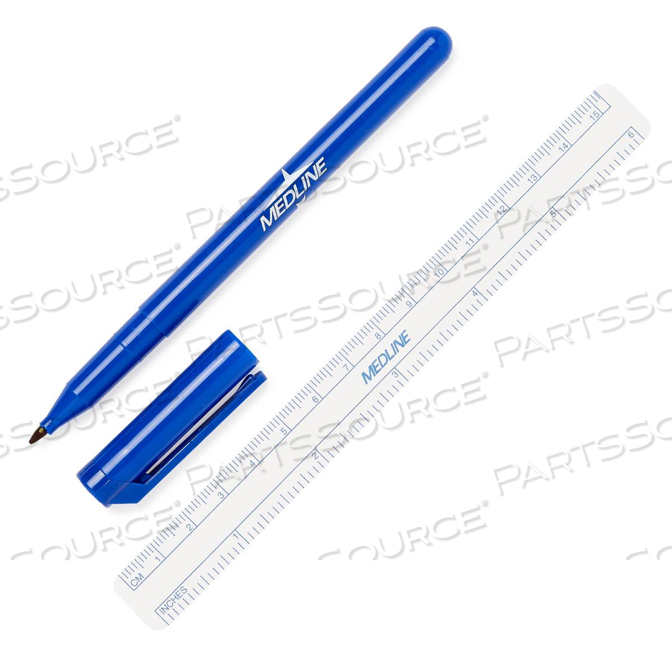 STERILE SKIN MARKER WITH RULER by Medline Industries, Inc. STERILE SKIN MARKER WITH RULER by Medline Industries, Inc.
