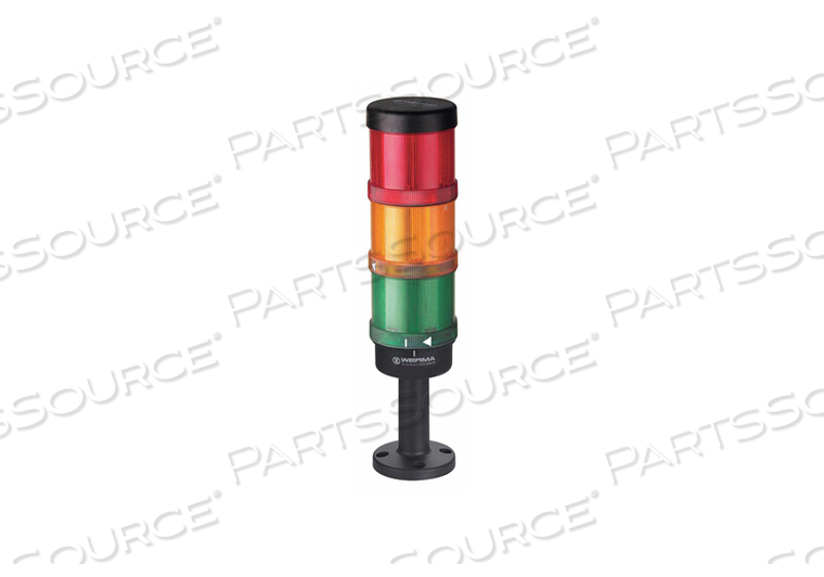 TOWER LIGHT ASSEMBLY 24VAC/DC 80MA 70MM by Werma