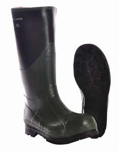 RUBBER BOOT UNISEX 8 KNEE BLACK PR by Viking