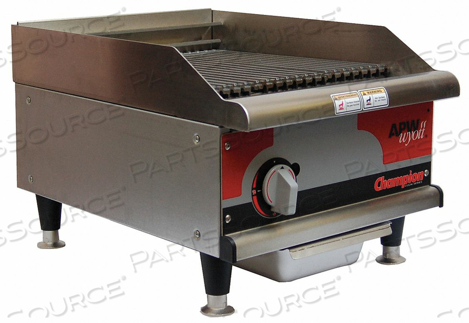 MANUAL GAS GRIDDLE W 18 IN by Apw Wyott MANUAL GAS GRIDDLE W 18 IN by Apw Wyott