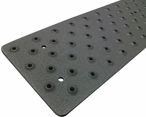 STAIR TREAD COVER BLACK 30IN W ALUMINUM by Handi Ramp