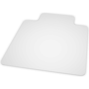 ES ROBBINS BULK PACK CHAIR MAT FOR HARD FLOOR - 46"W X 60"L WITH 25"X 12" LIP - IND. PKG by Aleco