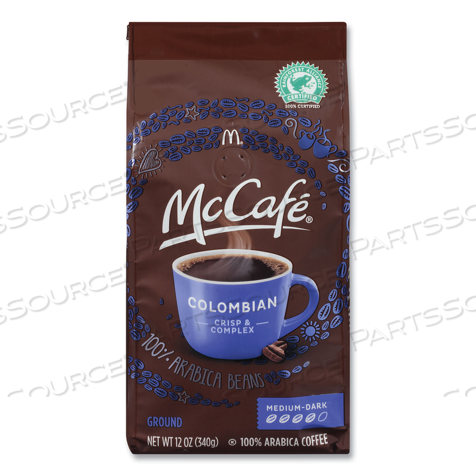 GROUND COFFEE, COLOMBIAN, 12 OZ BAG by McCafe GROUND COFFEE, COLOMBIAN, 12 OZ BAG by McCafe