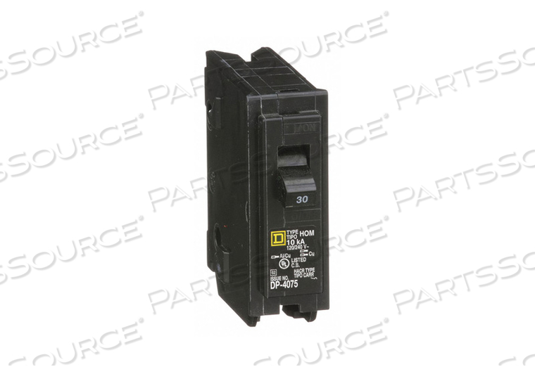HOM130 Square D CIRCUIT BREAKER 30A PLUG IN 120V 1P For Sale