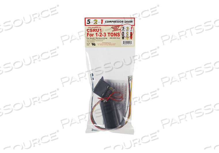 HARD START KIT 1 TO 3 TONS A/C UNITS by 5-2-1 Compressor Saver HARD START KIT 1 TO 3 TONS A/C UNITS by 5-2-1 Compressor Saver