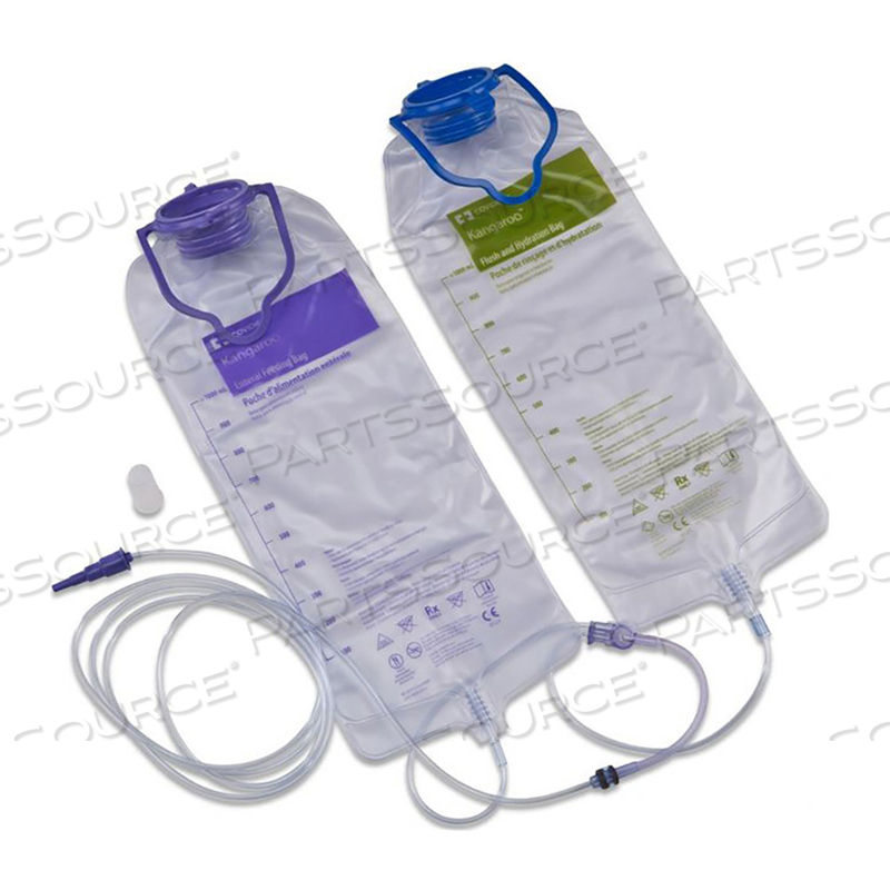 ENTERAL FEEDING PUMP FLUSH BAG SET - 1000 ML 