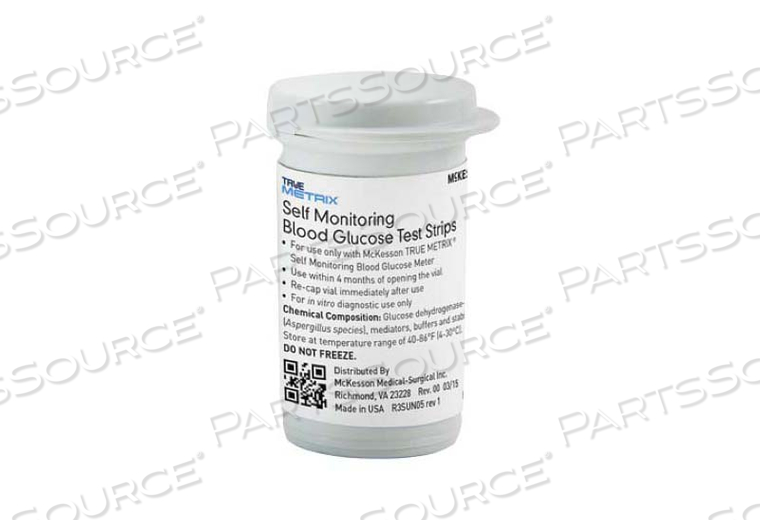 TRUE METRIX® BLOOD GLUCOSE TEST STRIPS (50 PER BOX) by McKesson TRUE METRIX® BLOOD GLUCOSE TEST STRIPS (50 PER BOX) by McKesson