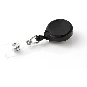 KEY-BAK MINI-BAK HD-ID RETRACTABLE KEY REEL WITH 24" NYLON CORD STEEL BELT CLIP by West Coast Chain Mfg