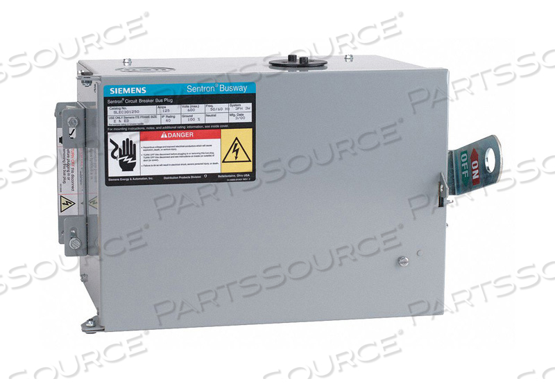 BUS PLUG 30A 480VAC 4 POLE by Siemens