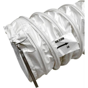 25' RECIRCULATION INLET DUCT FOR INDRECT FIRED OIL AND GAS HEATERS - 24" DIAMETER by Heat Wagon