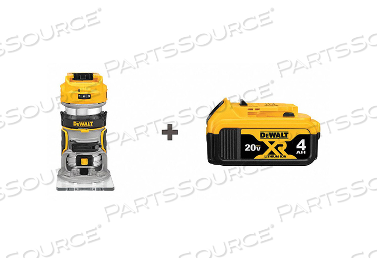 COMPACT ROUTER 20.0V BATTERY INCLUDED by DeWalt
