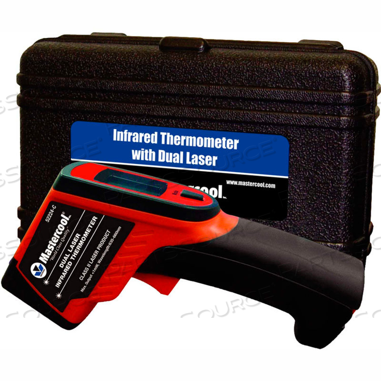 INFRARED THERMOMETER W/ DUAL LASER by Mastercool INFRARED THERMOMETER W/ DUAL LASER by Mastercool