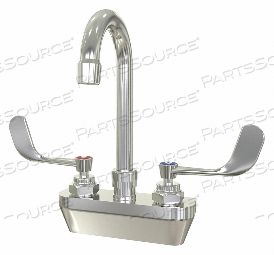 GOOSENECK CHROME SANI-LAV CAST BRASS by Sani-Lav