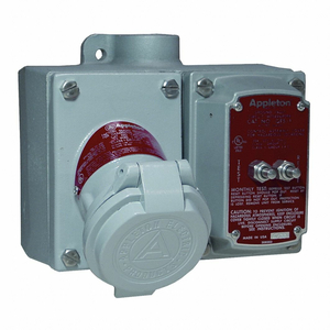 GFCI RECEPTACLE 20A 3P 2W MALLEABLE IRON by Appleton Electric