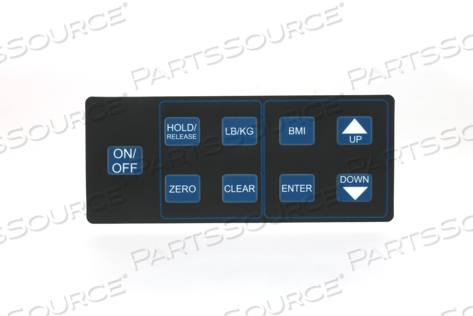 KEYPAD OVERLAY FOR 500KL STAND SCALE by Health O Meter Professional Scales KEYPAD OVERLAY FOR 500KL STAND SCALE by Health O Meter Professional Scales