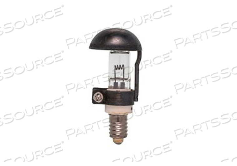 LAMP, 24 V, 4.17 A, 100 W, CLEAR, E10 MINIATURE SCREW, 1000 HR, T4 LAMP, 24 V, 4.17 A, 100 W, CLEAR, E10 MINIATURE SCREW, 1000 HR, T4